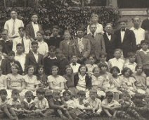 Wilsonian3 Wilsonian School Park Circle Angelica, NY 1930. Left to Right Front Row: Jimmie McHenry, Ransom Graham, Robert Feldbauer, Leighton Graham, Frank Ryan, Charles...